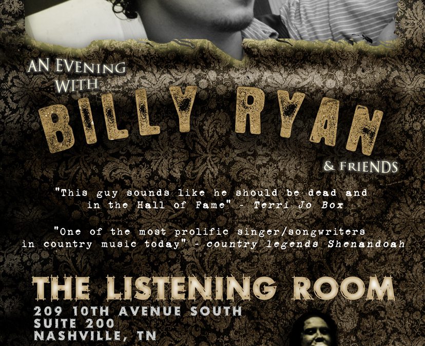 BILLY RYAN – Label Showcase